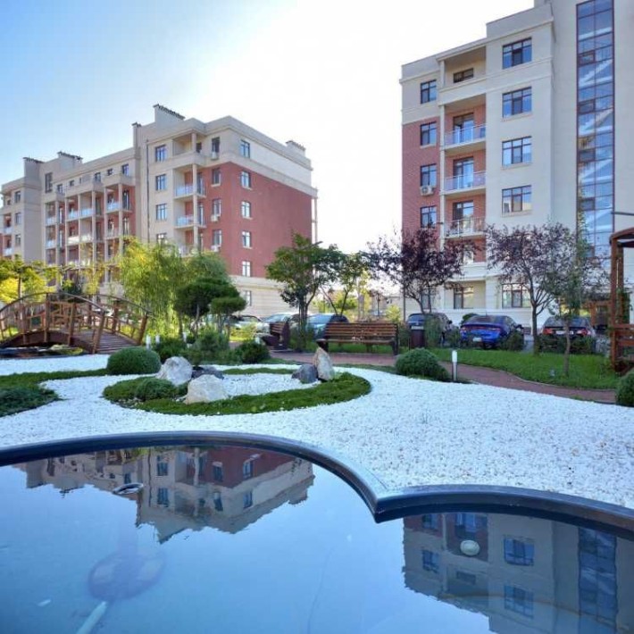 2к ЖК Парк Совиньон Вид На Море Балкон Кирпич Ремонт 50% ОАГВ Парк - фото 1