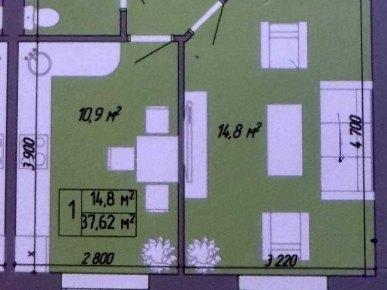Стильная и функциональная квартира в современном ЖК «Акварель 2» Лиманка