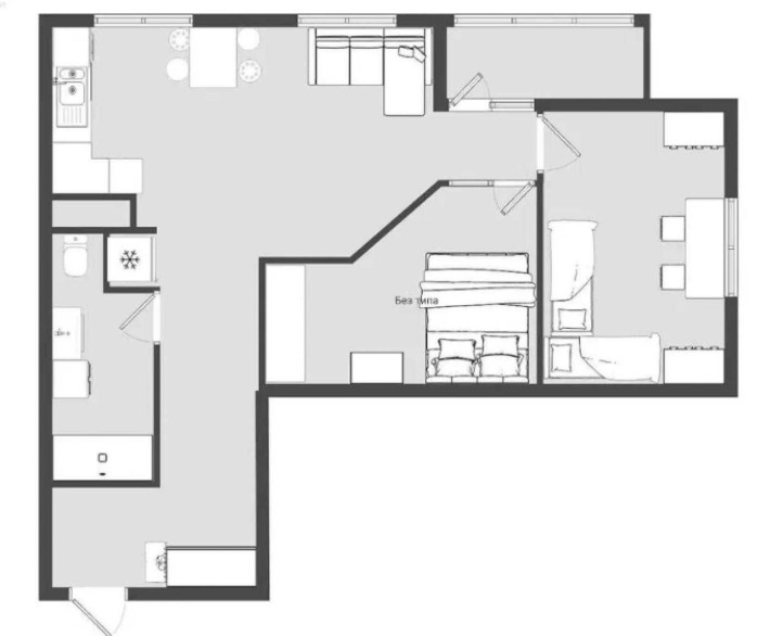 2к Таирова Кадорр Жемчужина Вид на море лучшая цена переуступка - фото 1