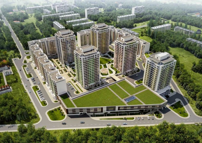 2к Акварель—2 Балкон пр-кт Небесной Сотни Лиманка Эпицентр МЕТРО - фото 1