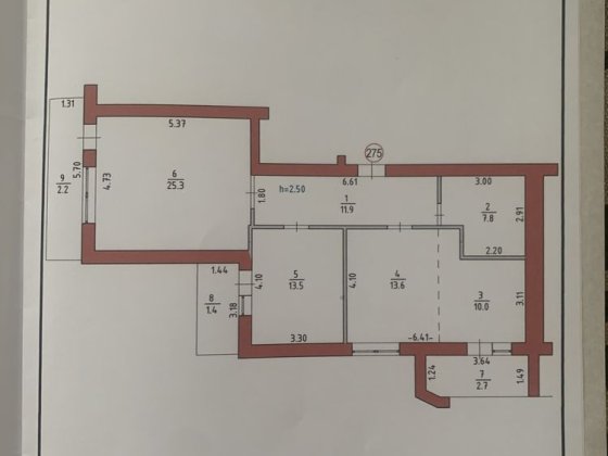 Продам 3х кімнатну студію 88,4 кв. м. Вараш