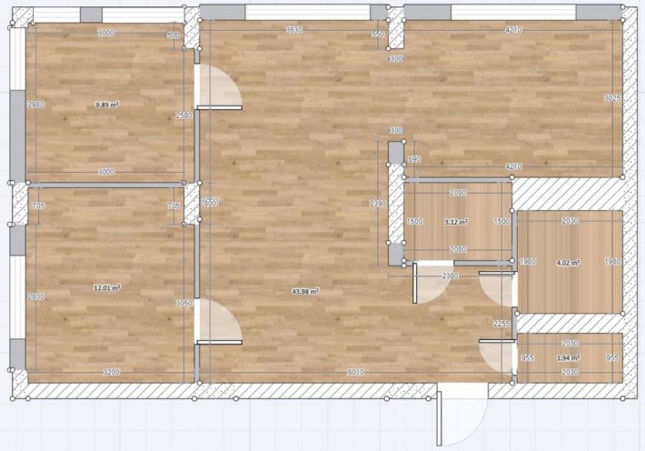 Квартира в новобудові 72м.кв - фото 1