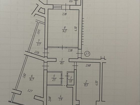 Продаж 3-кімнатної квартири Костопіль