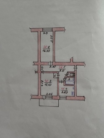 Продам 2-х кімнатну квартиру - фото 1
