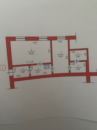 Продам 2х Комн в Васищево/ можно под бизнес - фото 1