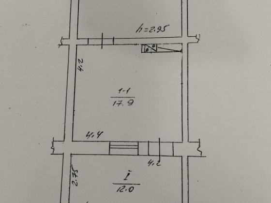 Продам 1 кімнатну квартиру Жашків