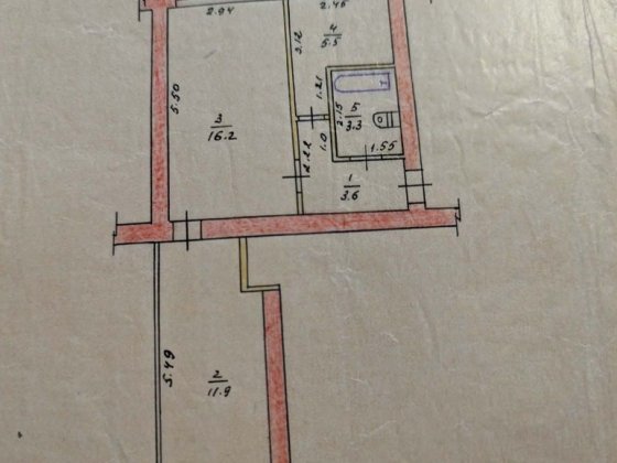 Продам двокімнатну квартиру в місті Борзна Борзна