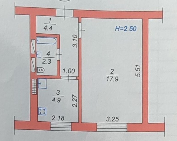 Продам однокімнатну квартиру в центрі Вишневого - фото 1