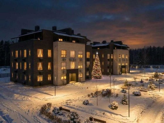 Квартира студія з документами в закритому комплексі з БОМБОСХОВИЩЕМ. Буча