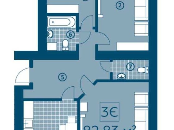 Велика 3 кімнатна квартира під ремонт! Буча! Буча
