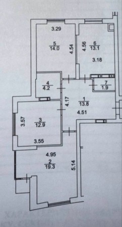 Киів , Трикімнатна , ЖК - Счасливий, Яблунева   11 - фото 1