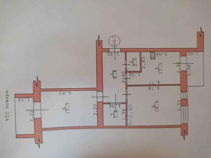 Квартира в Буче. 2 ком.. 7 этаж. 66м . - фото 1
