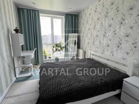 Двохкімнатна квартира з якісним ремонтом.До Києва 15хв Буча