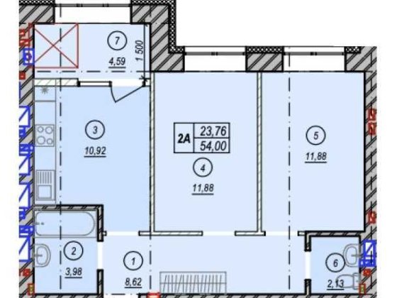 2-к квартива 54м2 в ЖК Молодість, від забудовника без % сертифікат ТАК Ирпень