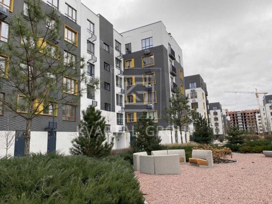 Продаж світлої квартири-студії 34м2 з газом у сучасному ЖК Молодість. Ірпінь