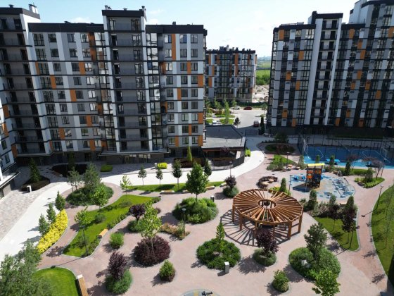 Продаж 2к квартир 65 м.кв. в ЖК Атмосфера РОЗСТРОЧКА Вишневое