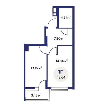 Продам 1к квартиру! ЖК Атмосфера! - фото 1