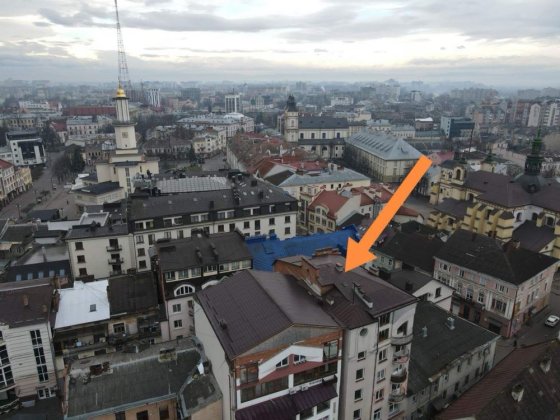 Обмін на авто 150м2 центр міста Ратуша 4кімнатна квартира дворівнева Івано-Франківськ