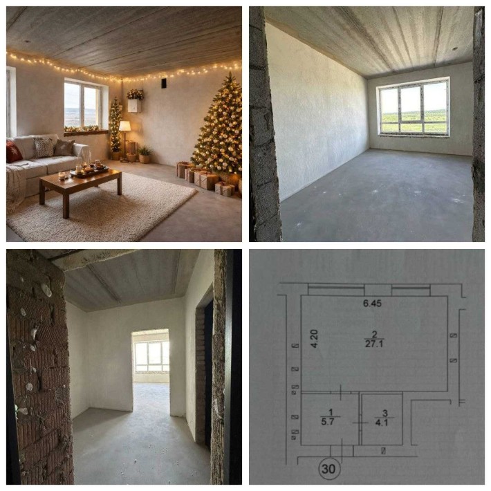 1-кімн. квартира з видом на набережну    ЖК “Молодість”, Ірпінь - фото 1