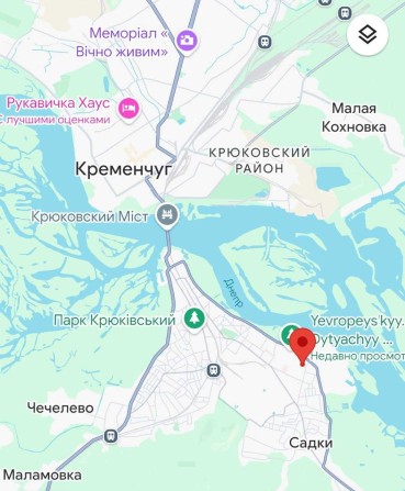 2к квартира ул. наб. Л-та Днепрова, 80 Кременчуг - фото 1