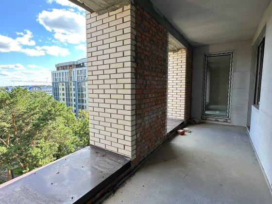 Видова 3‑кімнатна квартира з терасою. Центр, Газ. БЕЗ комісії Ирпень