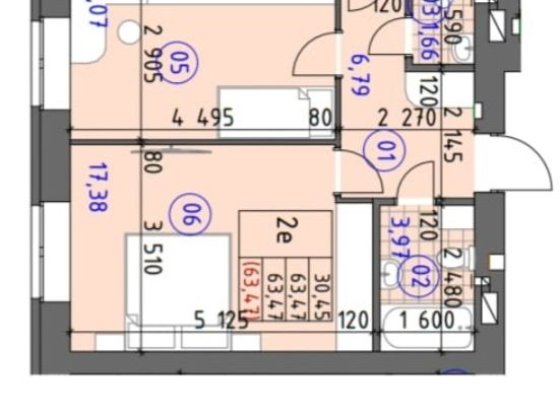 2 кімнатна квартира Буча