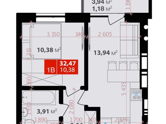 Продам 1-кім кв.  32м2  ЖК Авантаж 247. Буча
