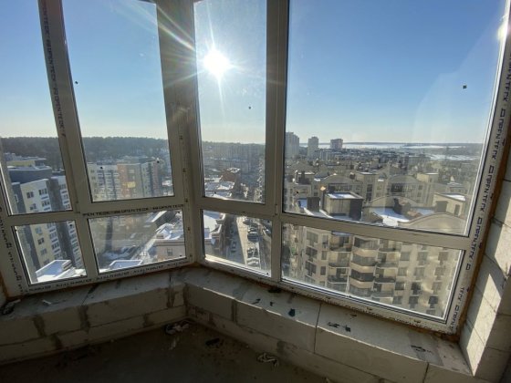 Видова квартира на газу з мінімальним оформленням! Ирпень