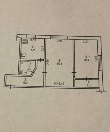 Прадам 2-кімнатну квартиру на вул. Українська - фото 1