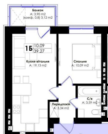 Старт продажу!Квартира біля Центального Парку. Аналогів не має! - фото 1