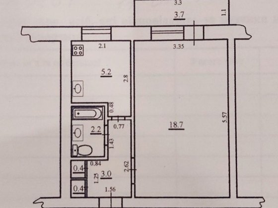 ПІД КОМЕРЦІЮ 1 кім.квартира вул.Молоді з балконом 1 поверх Луцк