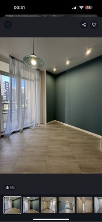 2к квартира з ремонтом поруч з аквапарком! Є балкон, ГАЗОВЕ опалення - фото 1