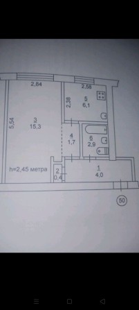1 комн хрущ 1/4 эт Рокувата,хозяин. - фото 1