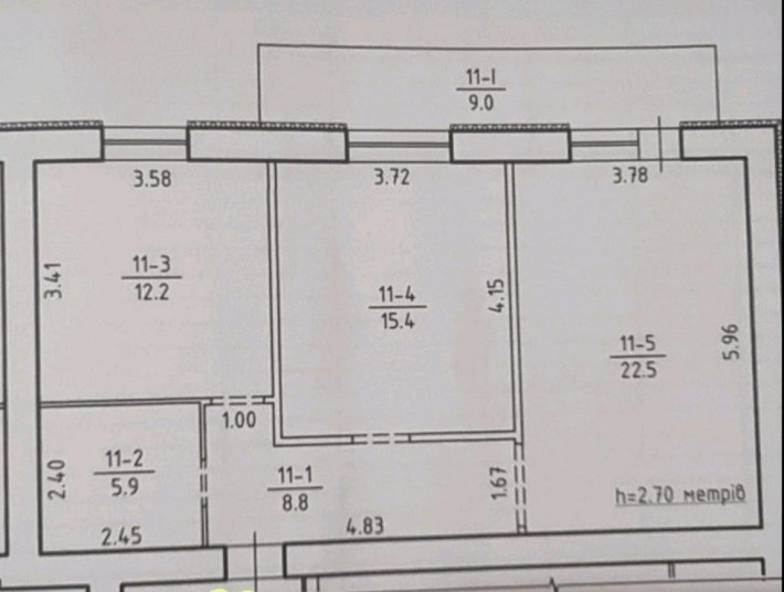 Продаж 2-кімн в НОВОБУДОВІ, 72 м кв., пр. Лушпи ! середній поверх - фото 1