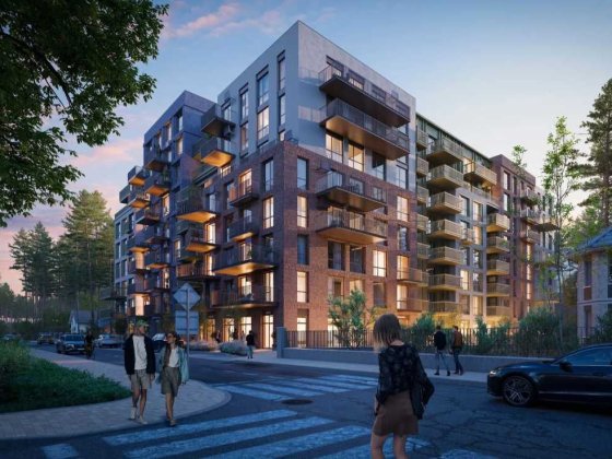 2к квартира з великою кухнею та терасою р-н Центрального парку Ирпень