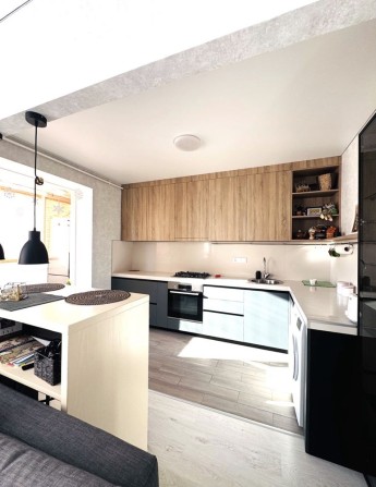 1-кімнатна квартира, 5 поверх з 9, цегла, євроремонт, на Північному! - фото 1