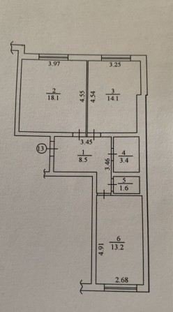 Найдешевша 2к з газом! 60м2 Ірпінь - фото 1