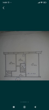 Квартира 2х комнатная - фото 1