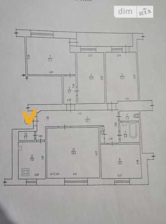Продаж 3 кім квартири 95 м2 Розділ. кімнати мікр-н Алмазний №666 - фото 1