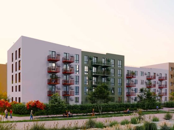 Готова однокімнатна квартира в новобудові з виглядом в двір Рівне