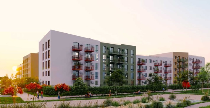 Готова однокімнатна квартира в новобудові з виглядом в двір - фото 1