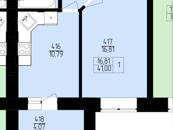 Однокімнатна квартира з розтермінуванням Ровно