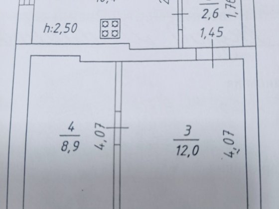 Продаж 2х кімнатної  2 й поверх з автономним оп. ЦЕГЛА Суми