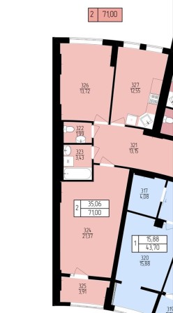 Продаж двокімнатної квартири в новобудові - фото 1