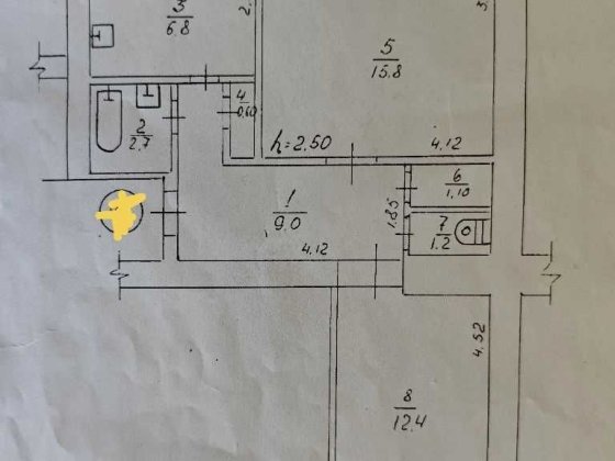 Продаж 2 кім квартири 52 м2 6/9 пов вул. Європейська №17425 Полтава