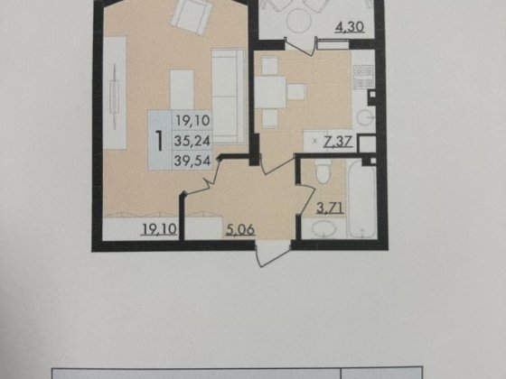 Продаж однокімнатної квартири Чернівці