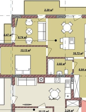2-к, Новобудова із газовим опаленням і теплою підлогою! - фото 1