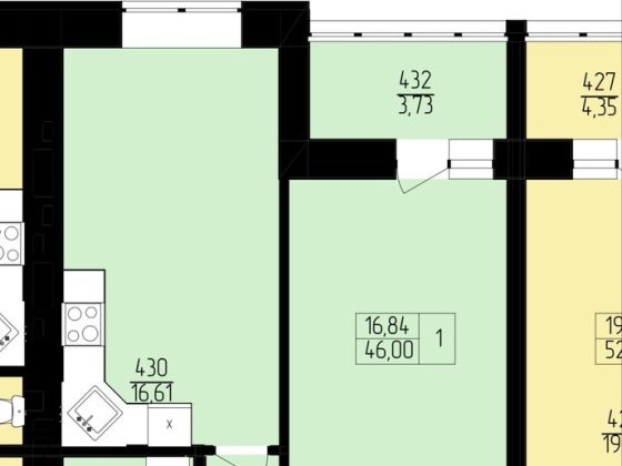 Однокімнатна квартира з розтермінуванням Рівне