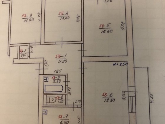 4 кімнатна чешка по вулиці Героїв Майдану Черновцы