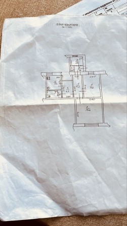 Продаж двокімнатної квартири під ремомт , Дахнівка - фото 1